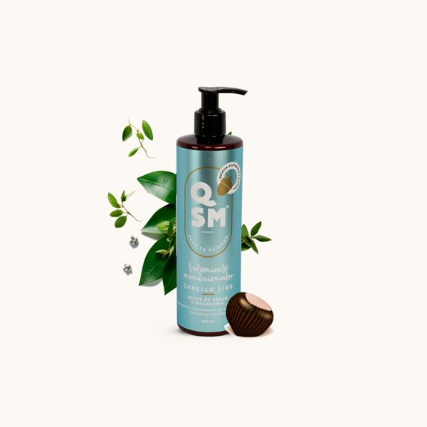 Tratamiento acondicionador para cabello liso